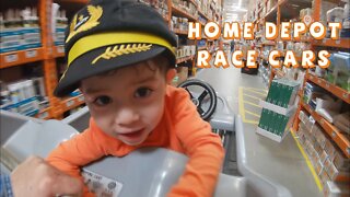 Home Depot Race Cars