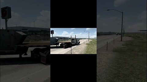 #shorts Moving Heavy Equipment In American Truck Simulator Gaming Truck Videos Truck Videos