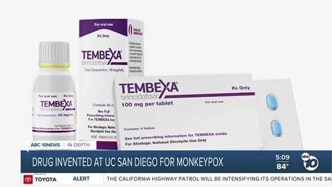 Drug invented at UC San Diego for monkeypox