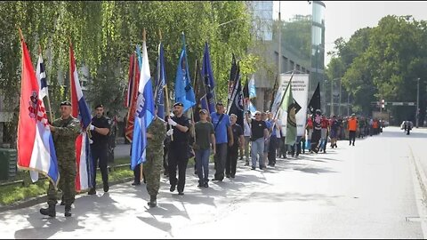 Svečani mimohod povodom obilježavanja Dana osječkih branitelja