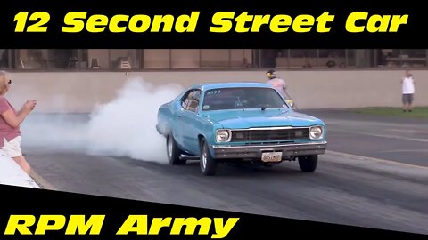 12 Second Plymouth Duster Night of Thunder