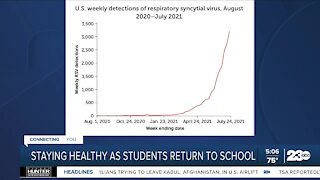 Health experts urging parents to be on the lookout for urge in common cold and flu cases