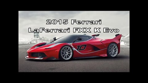 2015 Ferrari LaFerrari FXX-K Evo 1,036HP