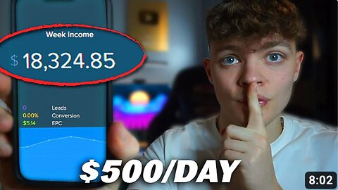 How To Start Affiliate Marketing As A Beginner In 2023! $500/Day (Step By Step Guide)