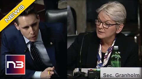 Josh Hawley Brutally SHREDS Biden’s Energy Secretary On House Floor For What She Did