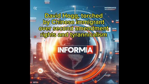 Migrant torches David Hogg