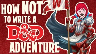 How Not to Write a DnD Adventure: Wendy's Feast of Legends Review