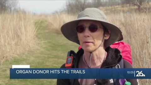 Kidney donor inspires others with Ice Age Trail challenge