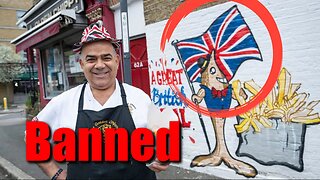 British flag banned in Britain