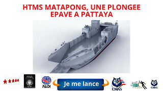 htms Matapong, une plongée épave a Pattaya en Thaïlande près de l'ile de koh larn