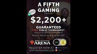 $2,600 Bitcoin Magic The Gathering Tourney Tomorrow. Free to Enter!