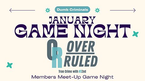 Members Game Night - January