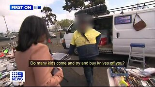 ASIANS SELLING KNIVES TO AFRICAN GANGS IN MELBOURNE