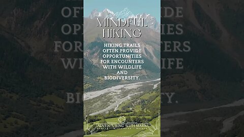 Mindful Hiking Practices and Benefits.