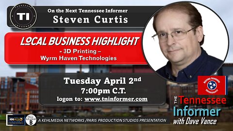 "Crafting Tomorrow: Steven Curtis Unveils 3D Printing Wonders | The Tennessee Informer"