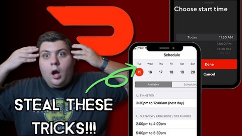 Scheduling Dashes on Doordash - EVERYTHING You MUST Know!! STEAL THESE TRICKS!!