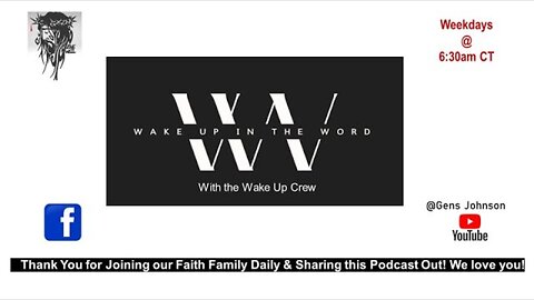 E. 1000 - Ezekiel 10-15 "Wake Up In The Word"