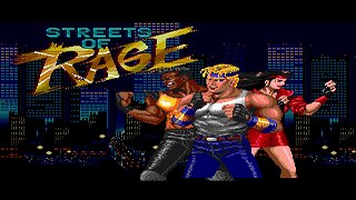Streets of Rage (Sega Genesis/Mega Drive) Longplay - Adam Hunter Dominates - Retro Gaming Mastery! 🎮🔥