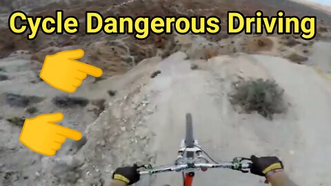 Dangerous Cycle Driving| Cycle Driving over dangerous hilly Area