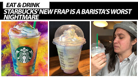 Starbucks' New Frap Is A Barista's Nightmare