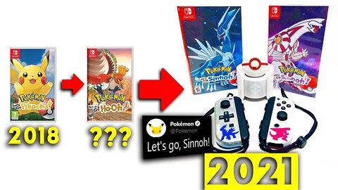 🤩 Pokémon Lo Hizo de Nuevo!! REMAKES DIAMANTE Y PERLA 2021 CONFIRMADOS !?