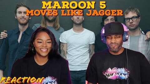 Maroon 5 “Moves Like Jagger” ft. Christina Aguilera Reaction | Asia and BJ