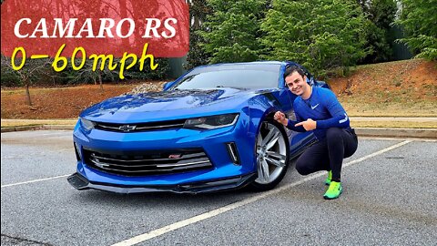 Camaro RS V6 0-60mph Launch control