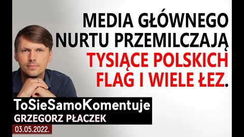 „Jeszcze Polska nie zginęła" - tysiące polskich flag, wiele łez i ogrom energii we Wrocławiu 02.05.