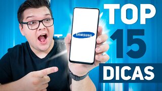 TOP 15 DICAS & TRUQUES PARA SEU SMARTPHONE SAMSUNG!