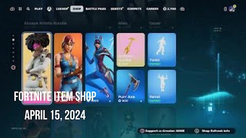 Fortnite Item Shop|April 15, 2024