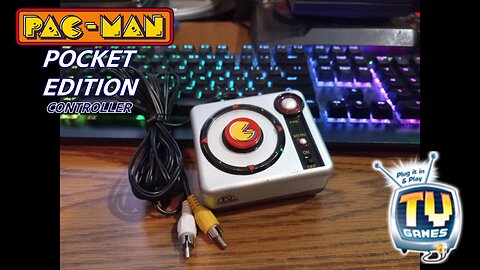Pac-Man Pocket Edition Controller Plug it in & Play TV Games