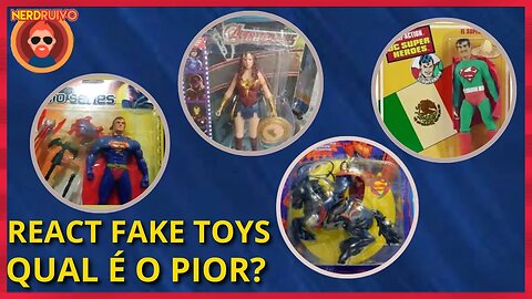 REACT! OS PIORES BRINQUEDOS DA LIGA DA JUSTIÇA