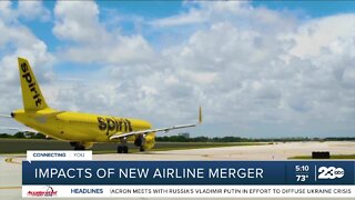 Impacts of new airline merger