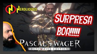 🎮 GAMEPLAY! Jogamos PASCAL`S WAGER: DEFINITIVE EDITION, um belíssimo RPG de ação. Confira!