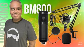 Microfone BM 800 - Novidades no canal | Unboxing #01