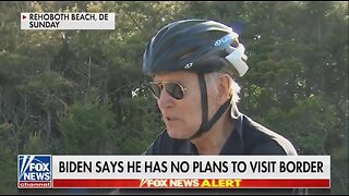 Biden From His Bike: Border Is Better Than You Expected