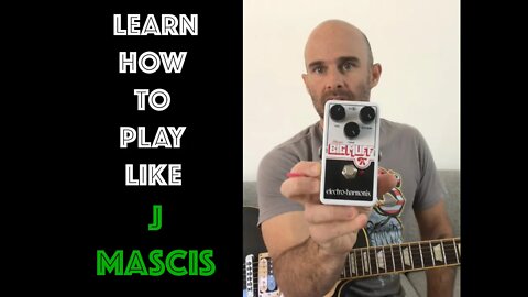 Play Guitar Like J Mascis / Dinosaur Jr! - 5 Minute Mini Lesson - Intermediate Guitar Players
