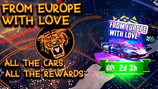 CSR2: From Europe With Love event - all the cars you need, all the rewards you can get.