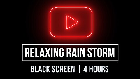 RAINING ON THE ROOF [BLACK SCREEN] 1 HOUR SLEEP/RELAX