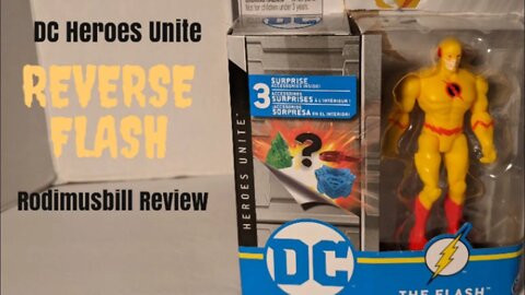 Spin Master REVERSE FLASH (THE FLASH) DC Heroes Unite with Mystery Accessories Action Figure Review