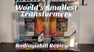 World's Smallest Transformers OPTIMUS PRIME & BUMBLEBEE (Made By Super Impulse) Rodimusbill Review