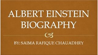 Eienstein Biography