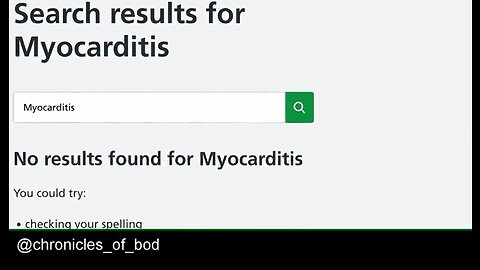 Why is Myocarditis Erased from the NHS (National Health Services) - What are They Hiding? - 9-5-22