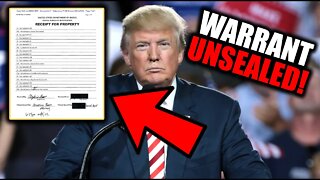 Trump Search Warrant UNSEALED! Roger Stone & France Docs, Handwritten Notes!