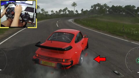 PORSCHE 911 TURBO 3 3 Forza Horizon 4 gameplay Logitech g29