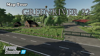Map Tour | GreenRiver 22 | Farming Simulator 22