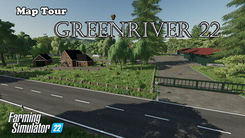 Map Tour | GreenRiver 22 | Farming Simulator 22