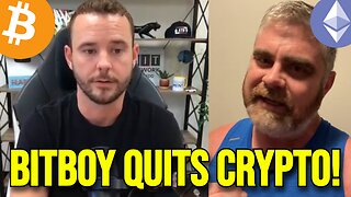 Ben Armstrong RAGE QUITS Crypto After Getting Arrested! (Bitboy Crypto Crisis)