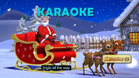Jingle bells | Christmas song with Santa Claus | Nursery rhymes | Kids songs | Kiddiestv