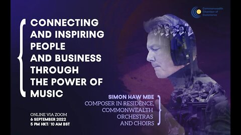 6th September 2022 Event | Connecting and inspiring People and Business through the Power of Music